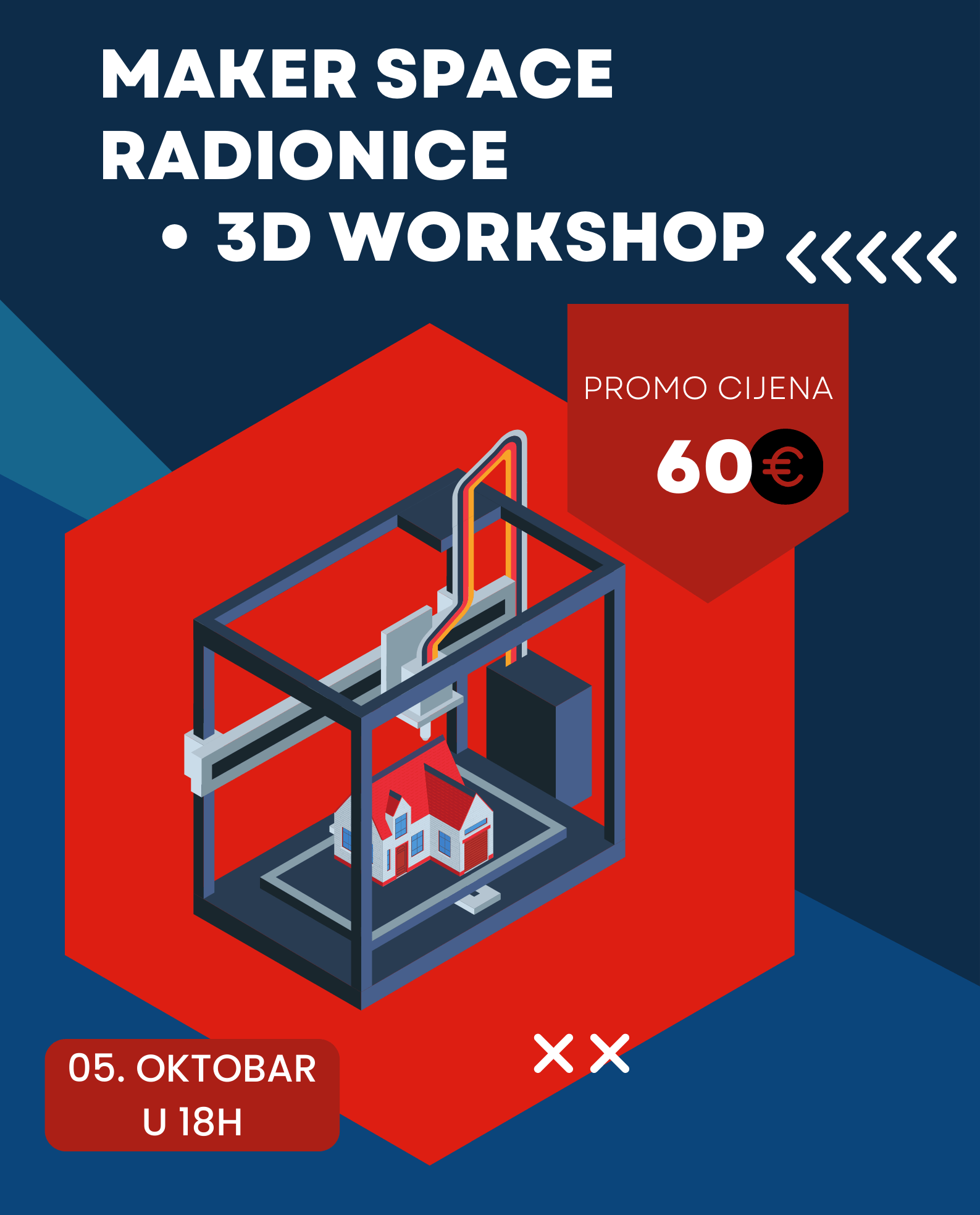 Read more about the article Maker Space Radionica – 3D Workshop